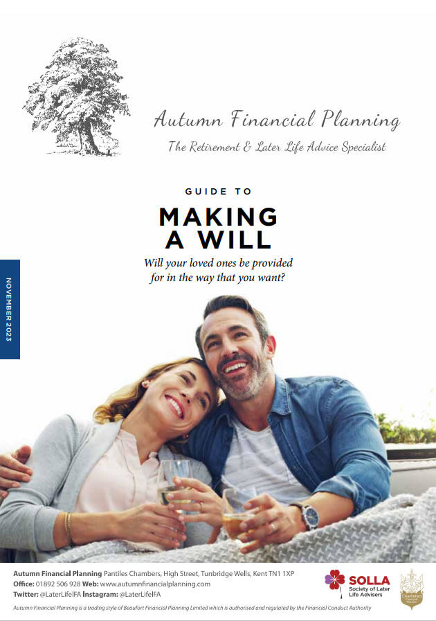Guide making a will
